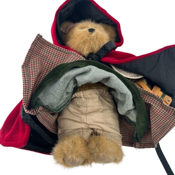 NWT Boyds Bears Bailey Little Red Riding Hood Vintage Teddy Bear - Picture 4 of 7